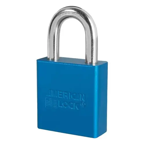 Aluminum Padlock Blue