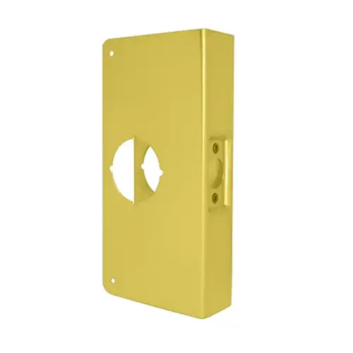 Wrap Around Plate Polished Brass