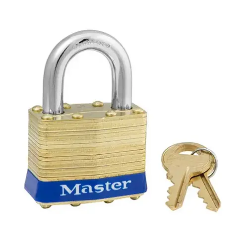 Laminated Brass Padlock