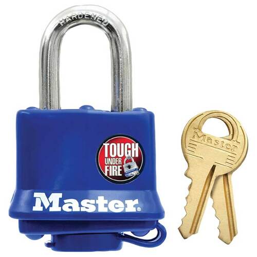 Covered Laminated Steel Padlock