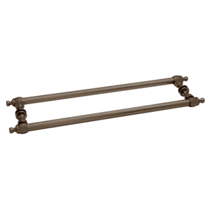 Oil Rubbed Bronze Colonial Style 18" Back-to-Back Towel Bars