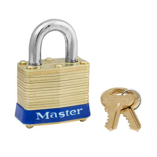 Laminated Brass Padlock