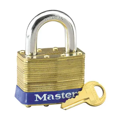 Laminated Brass Padlock