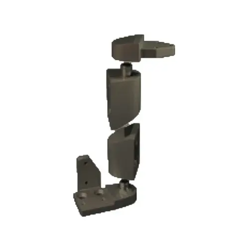 Offset Pivot Set For Recessed Door Dark Bronze Painted