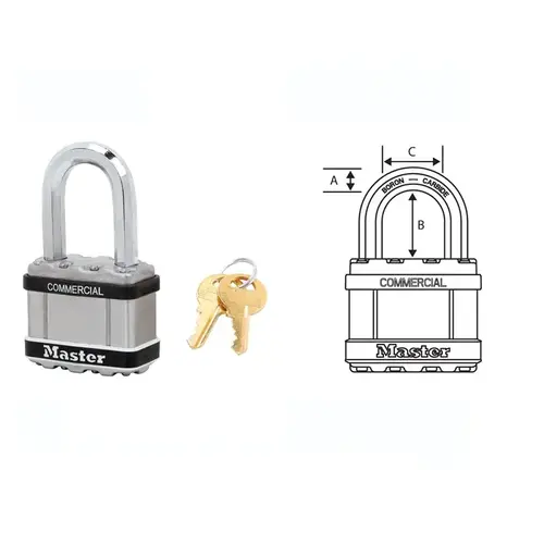 Magnum Laminated Steel Padlock