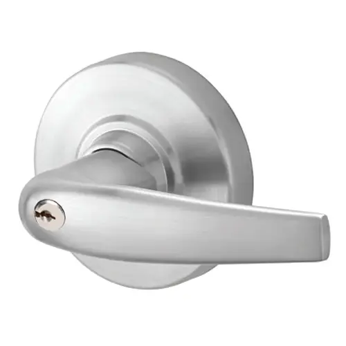 ALX80L Athens Storeroom Lock Satin Chrome