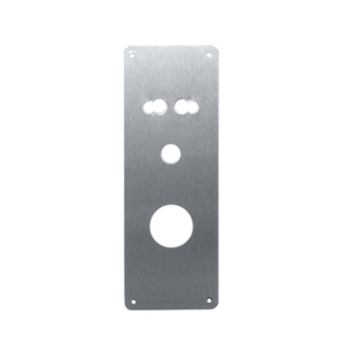 Don Jo RP-26CO-630 5" x 14" Remodeler Plate for Schlage CO100 Satin Stainless Steel Finish