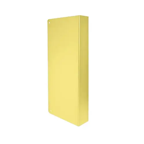 Blank Wrap Around Plate Bright Polished Brass