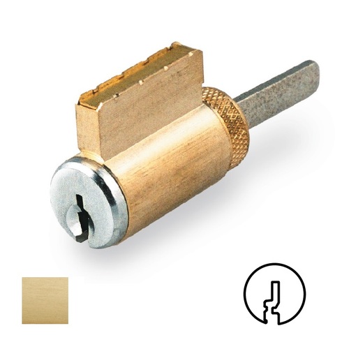 Key-In-Knob Cylinder Satin Brass