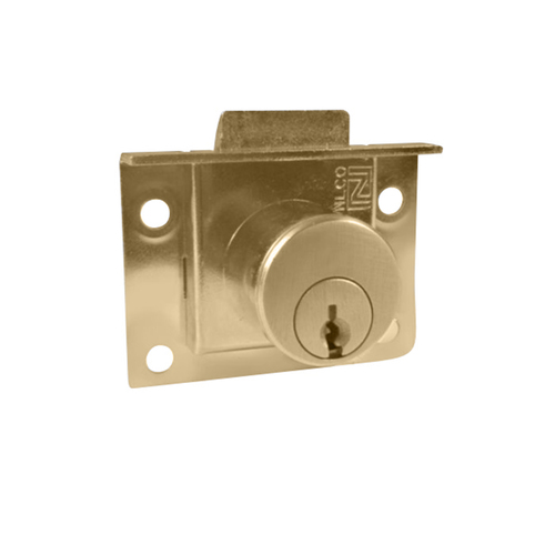 Drawer Lock Satin Brass