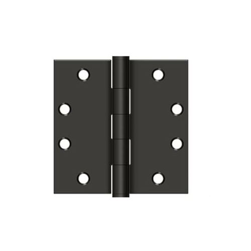 Commercial Steel Hinge Matte Black