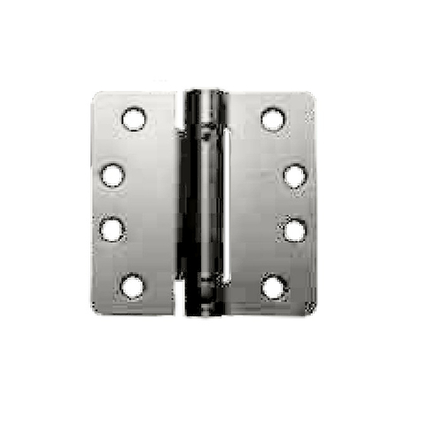 Spring Steel Hinge Bright Polished Chrome