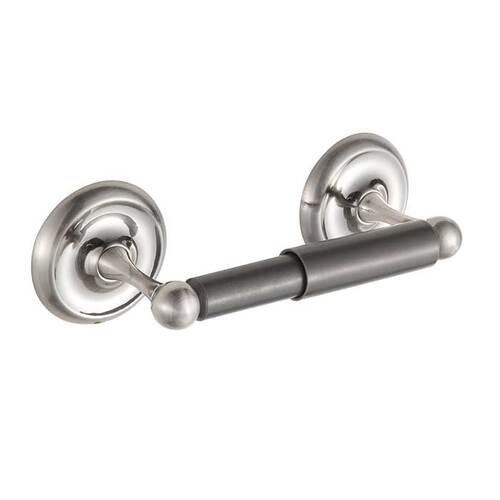 Whidbey Toilet Paper Holder W/Plastic Tube Satin Nickel