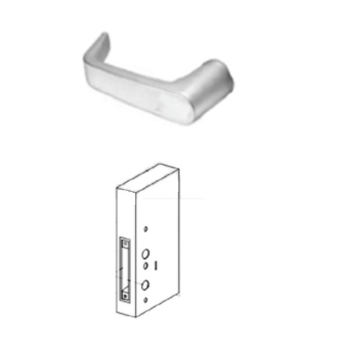 MX Wireless Mortise Lock Satin Chrome