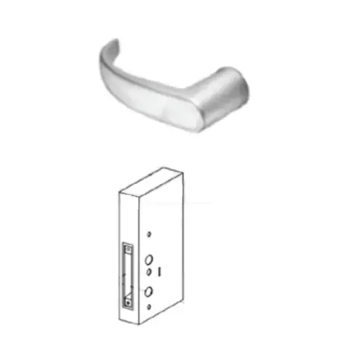 MX Wireless Mortise Lock Satin Chrome