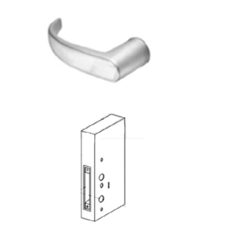 MX Wireless Mortise Lock Satin Chrome