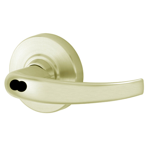 ALX80BDC Sparta Storeroom Lock Satin Brass