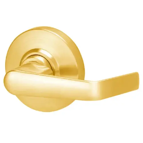 ALX10 Saturn Passage Lock Bright Polished Brass