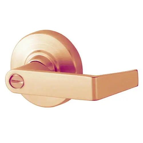 ALX40 Rhodes Bath/Bedroom Privacy Lock Satin Bronze