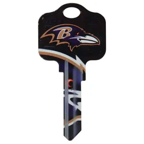 Kaba Ilco KW1-NFL-RAVEN-ILCO Key Blank