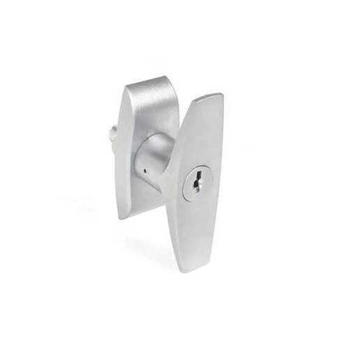 Handle Lock Satin Chrome