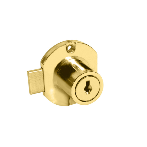 Door Lock Bright Polished Brass