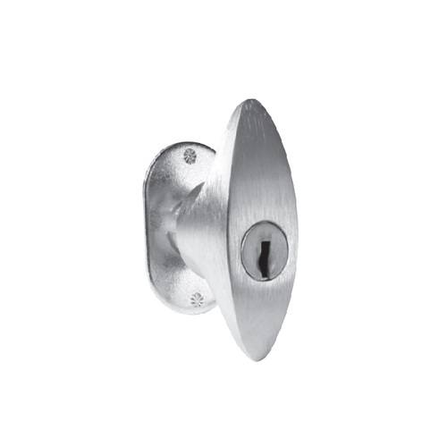 Handle/Knob Lock Satin Chrome