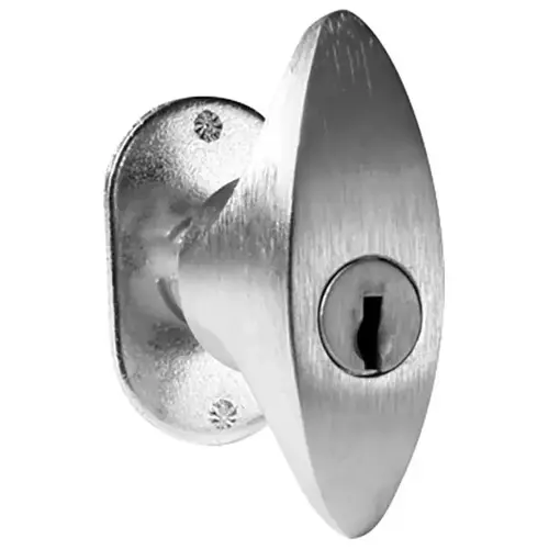 Handle/Knob Lock Satin Chrome