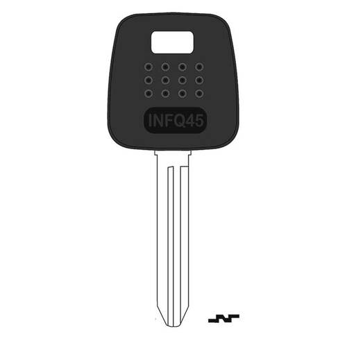 Jet INFQ45-PHT-JET Auto Transponder Key