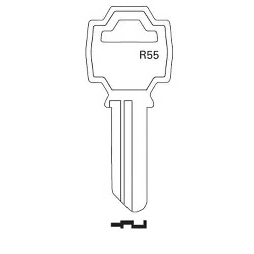 Jet R55-JET Key Blank