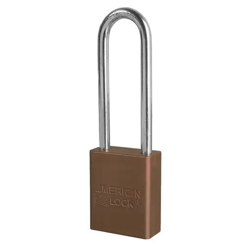 Safety Padlock Brown