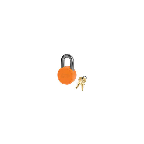 Steel Padlock Orange