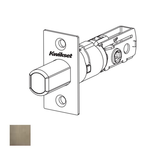 Adjustable Deadbolt Latch UL 3 Hour Satin Nickel Blackened