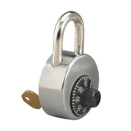 Combination Padlock With Key