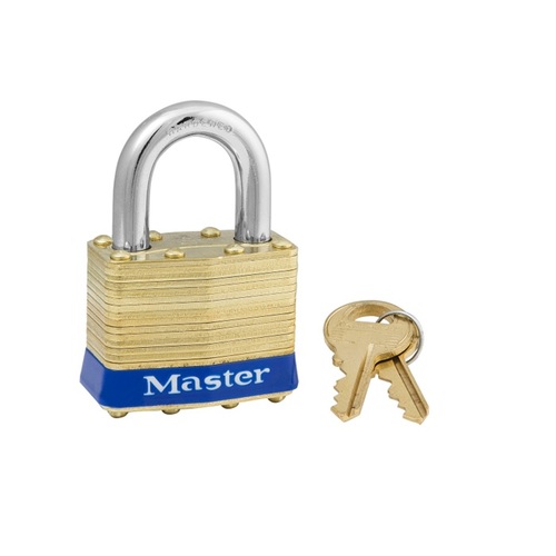 Laminated Brass Padlock