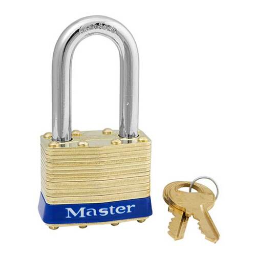 Laminated Brass Padlock