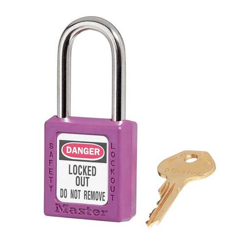 Zenex Safety Padlock Purple