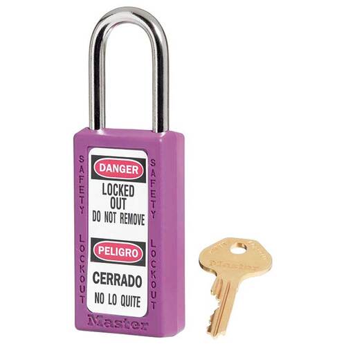 Zenex Safety Padlock Purple