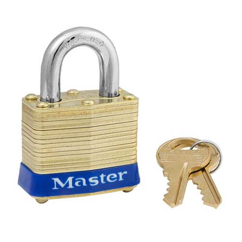 Laminated Brass Padlock