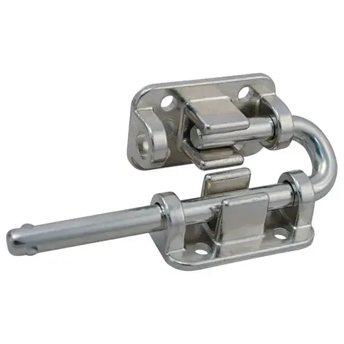 Engert Latch Bolt 4SDL-N Patio Door Drop-In Secure Latch Bolt Nickel Plated