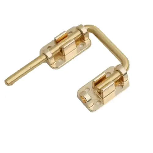 Engert Latch Bolt 4SDL-B Patio Door Drop-In Secure Latch Bolt Brass Plated