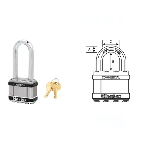 Magnum Laminated Steel Padlock