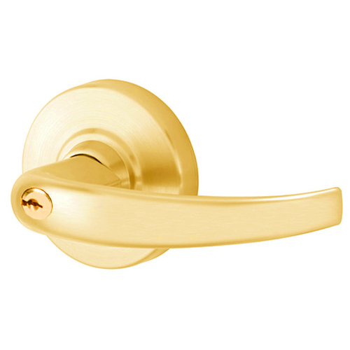 ALX53P6 Sparta Entrance Lock Bright Polished Brass