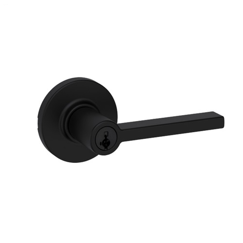 Casey Keyed Entry Lever Iron Black