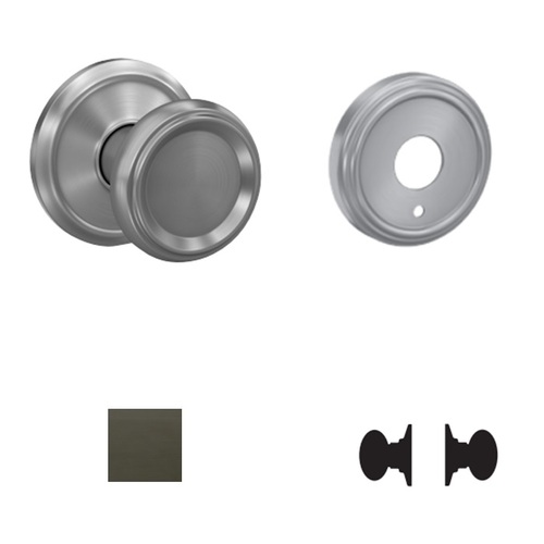 FC172 Custom Non-Turning Knob Set Aged Bronze