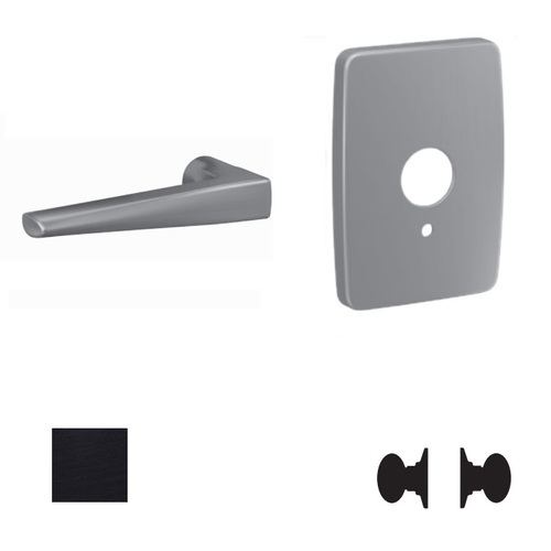 FC172 Custom Non-Turning Lever Set Matte Black