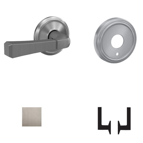 FC172 Custom Non-Turning Lever Set Satin Nickel