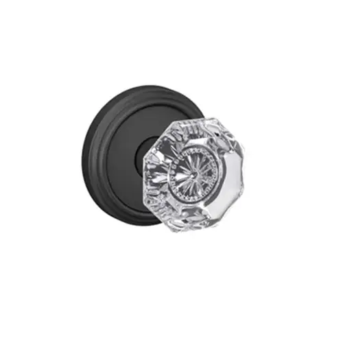 FC21 Custom Combined Passage-Privacy Knob Set Matte Black