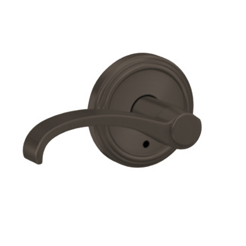 FC21 Custom Combined Passage-Privacy Lever Set Aged Bronze