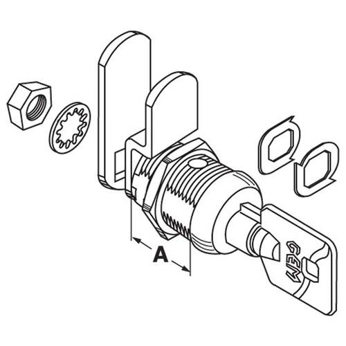 GEM 1000 Series Cam Lock